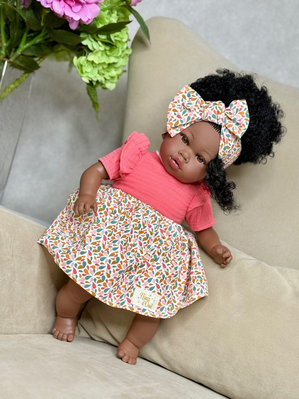 Кукла Nines 45см ADDIS мягконабивная (N6420K)