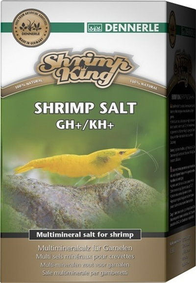 Соль Dennerle Shrimp King Shrimp Salt GH+/KH+ 200г