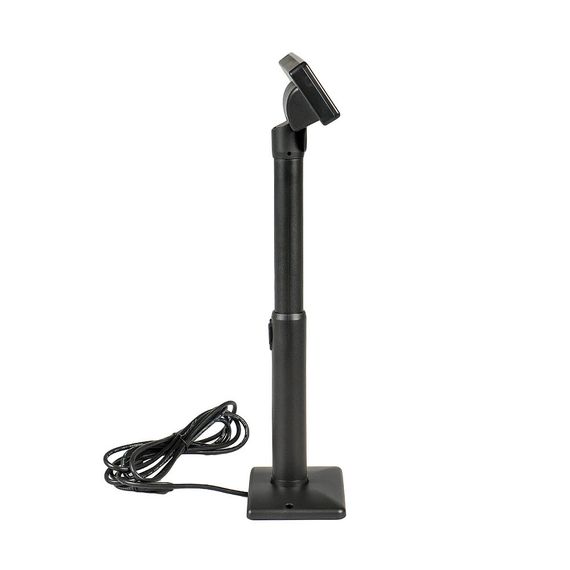 Дисплей покупателя POScenter PCP220 (LCD 2х20, белые символы на синем фоне) черный, подставка, USB кабель 3.0 м, PL2303GS, версия 25, защита от напряжения SMAJ5.0