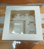 Коробка для 5 капкейков с местом под бенто.