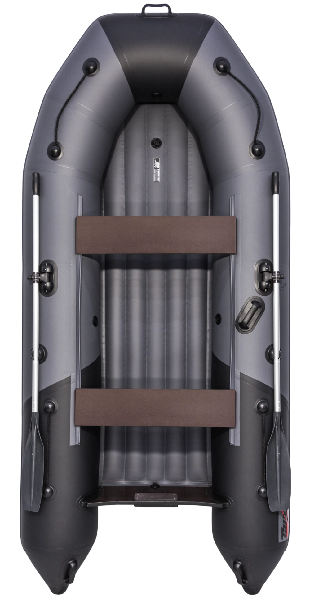 Лодка Таймень NX 3200 НДНД, 3200*1500*420 мм., цвет графит - черный
