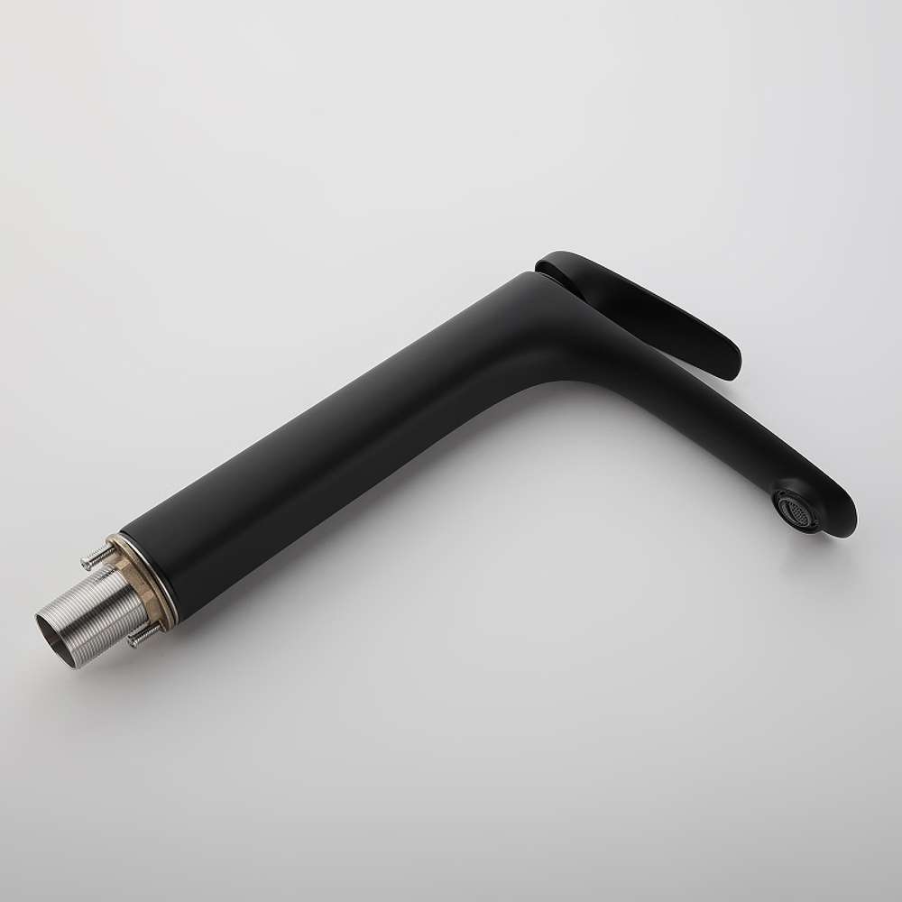 Смеситель для раковины Abelsberg Perfecta INF60102MB цвет Вулканический черный