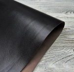 Фактурная натуральная кожа коричневого цвета