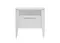 Тумба прикроватная Type 1 полка 1 ящик ширина 50 см (белый)