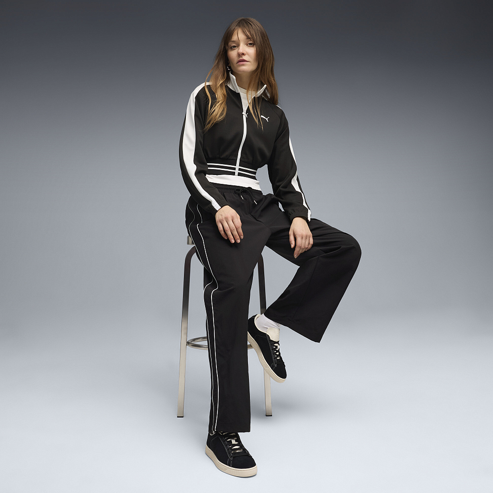 Женские брюки PUMA T7 Woven Track Pants op