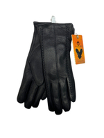 Перчатки. Женские. Материал верха: Кожа оленя. Подклад: Пюш-флис. 5 шт в упаковке.