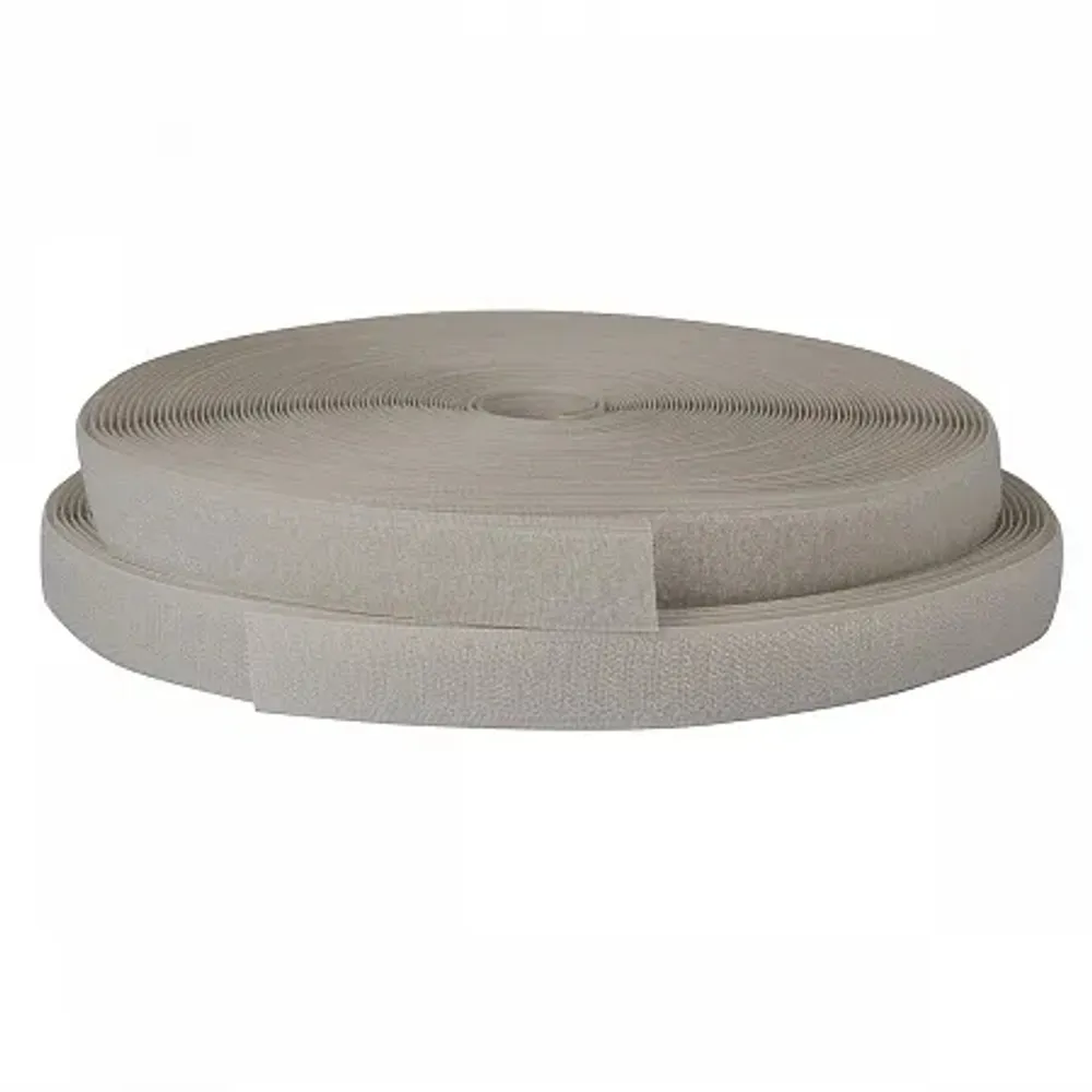 Велкро &quot;липучка&quot; комплект, ш. 2,5 см, св.бежевый