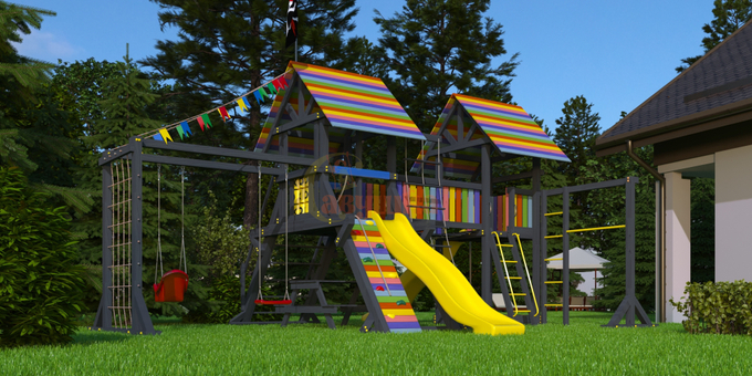 Детская площадка Савушка - 1 (BLACK)