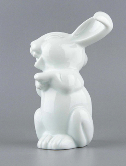 Фарфоровая статуэтка  Смеющийся заяц ,    Laughing Hare  Rosenthal, Германия, 20 век