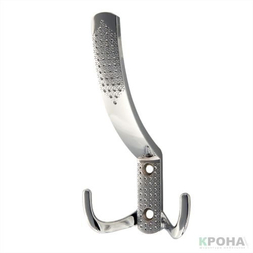 Крючок №211 двойной усиленный хром 2689/А-СР