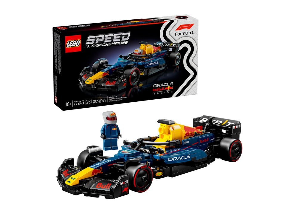 LEGO Speed Champions 77243 «Oracle Red Bull Racing RB20 F1» — болид команды Ред Булл
