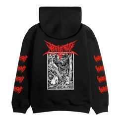 Худи-зиппер ATF Witchcraft/Sabbat, черный