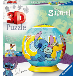 Ravensburger - 3D пазл Шар: Дисней Стич 72 элемента. 115969