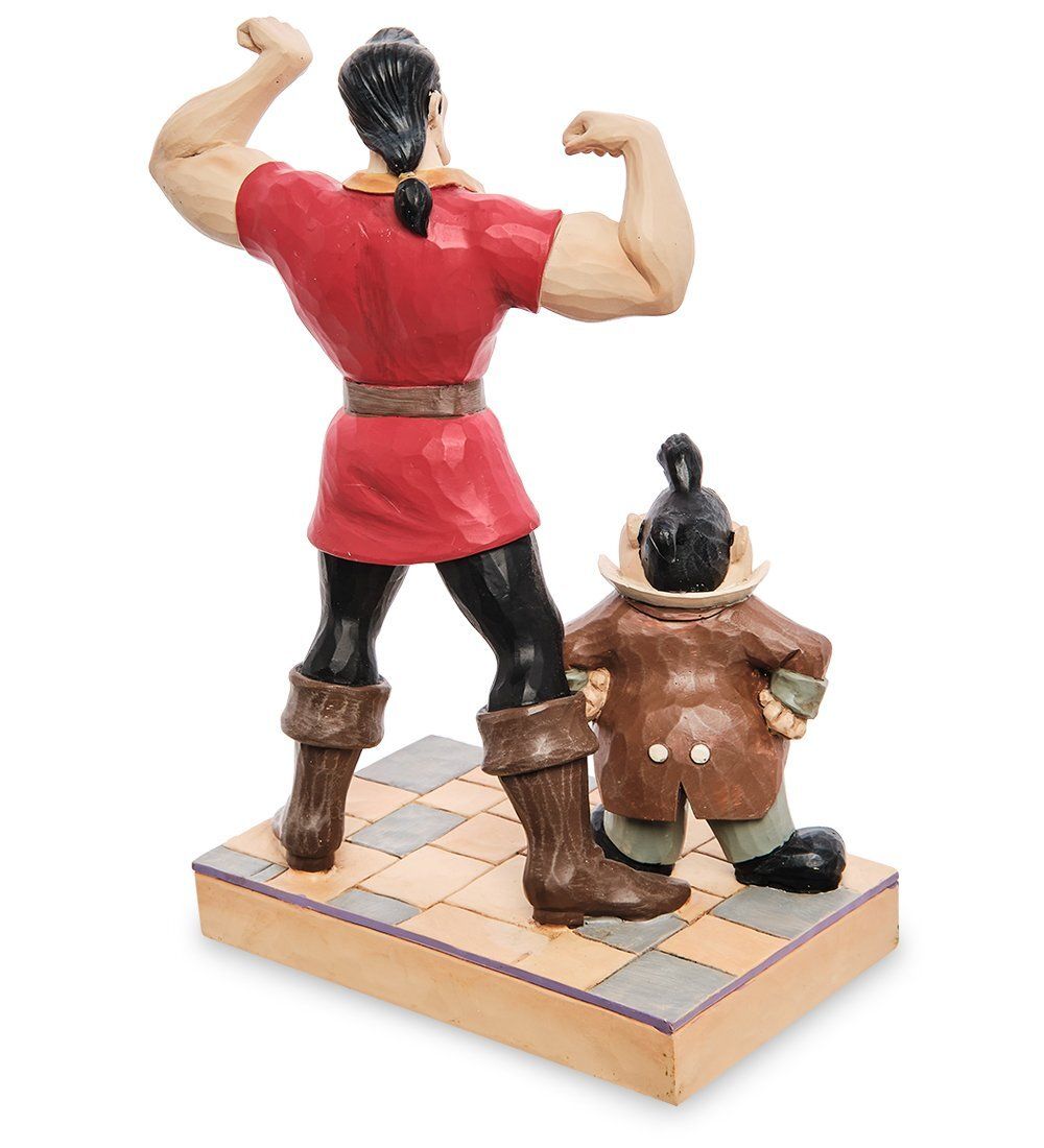 Disney Traditions Disney-6005969 Фигурка «Гастон и Лефу (Красавица и чудовище)»