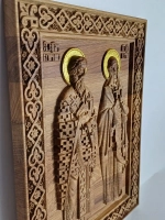 Освященная Икона "От сглаза" Киприан и Иустиния.