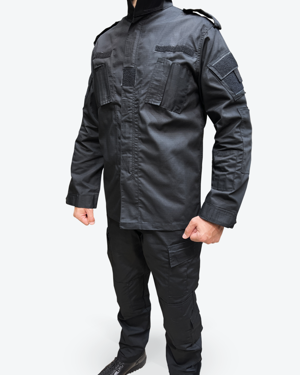 Тактический костюм ACU летний — Черный, износостойкий Rip-Stop