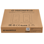 Индукционная варочная панель с объединением зон Bridge Induction MAUNFELD CVI594SB2WHA Inverter