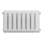 Радиатор биметаллический Royal Thermo PianoForte 300 Bianco Traffico 8 секций