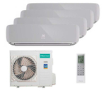 Мультисплит система на 4 комнаты Hisense AMS-09UW4RVETG00(S) x 4 / AMW4-27U4RJC
