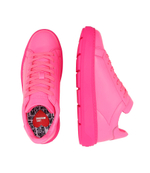Кожаные кроссовки Love Moschino - фуксия(JA15304G1GID0)