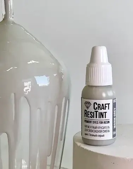 Краситель CraftResinTint, Warm Grey, Теплый серый 10мл