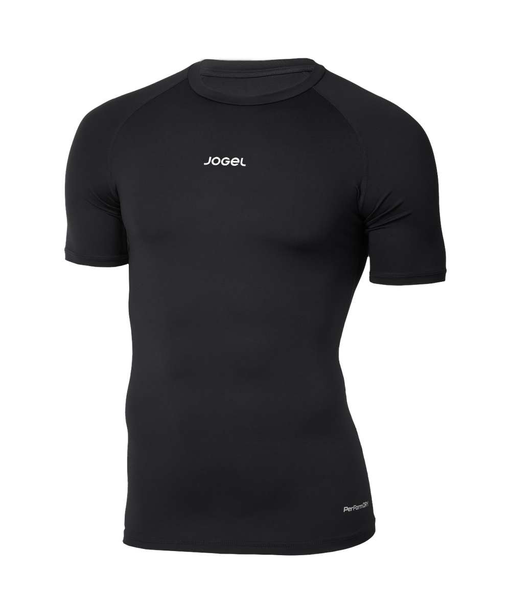 Футболка компрессионная с коротким рукавом Jogel CAMP 2 PerFormDRY Baselayer SS Tee, черный 99