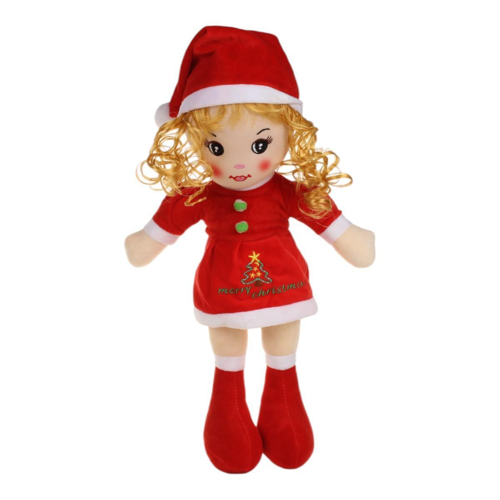 Кукла в красном платье №2 18х43х12см (Hand)