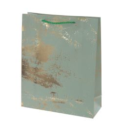 GAEM Пакет подарочный M (бумага 210г/м2, блок 12шт), L26 W10 H32 см, 4в.