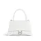 Сумка BALENCIAGA с крокодиловым тиснением, белый
