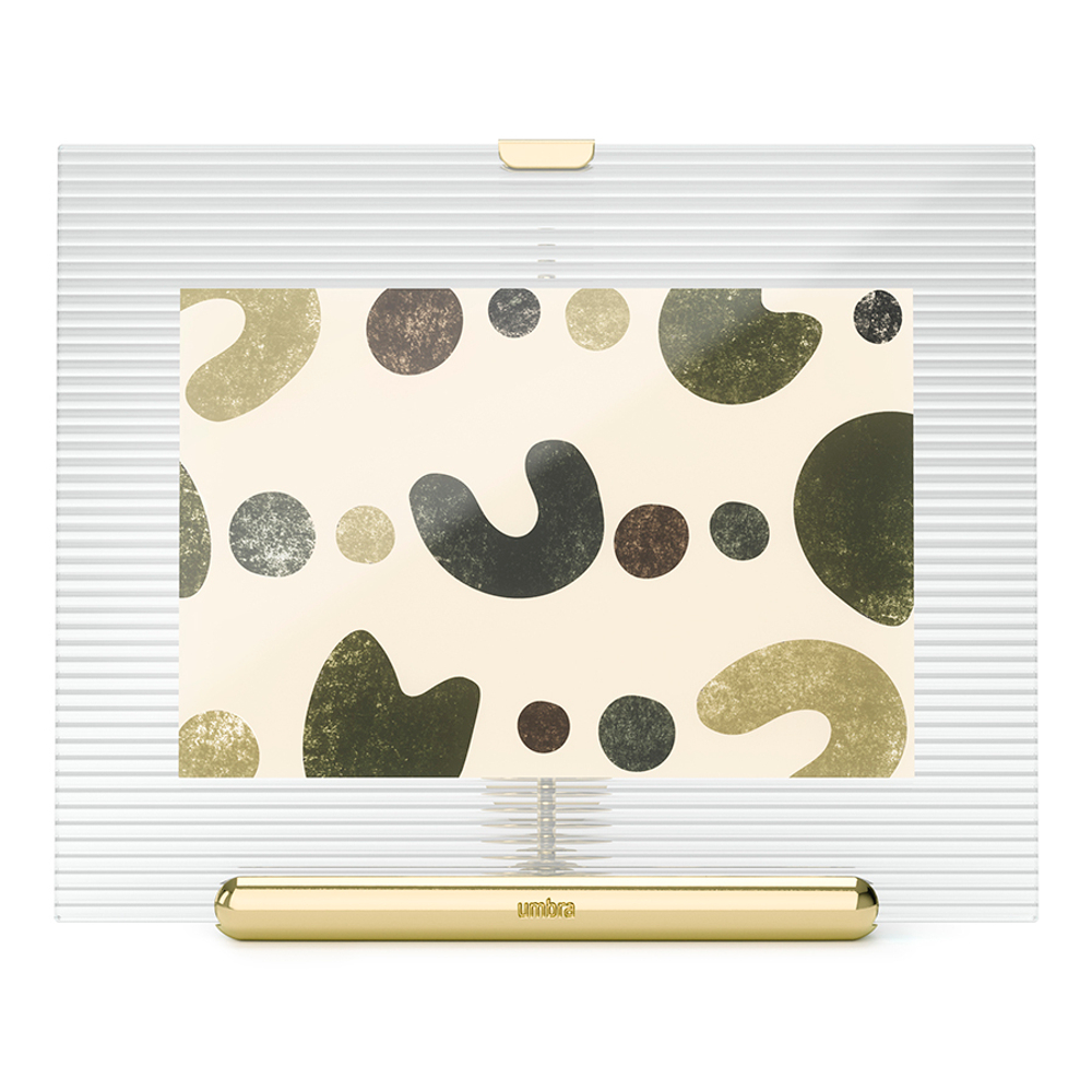 Фоторамка flute, 16х20 см, латунь