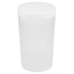 Подставка - стакан для промывки кистей белая крышка