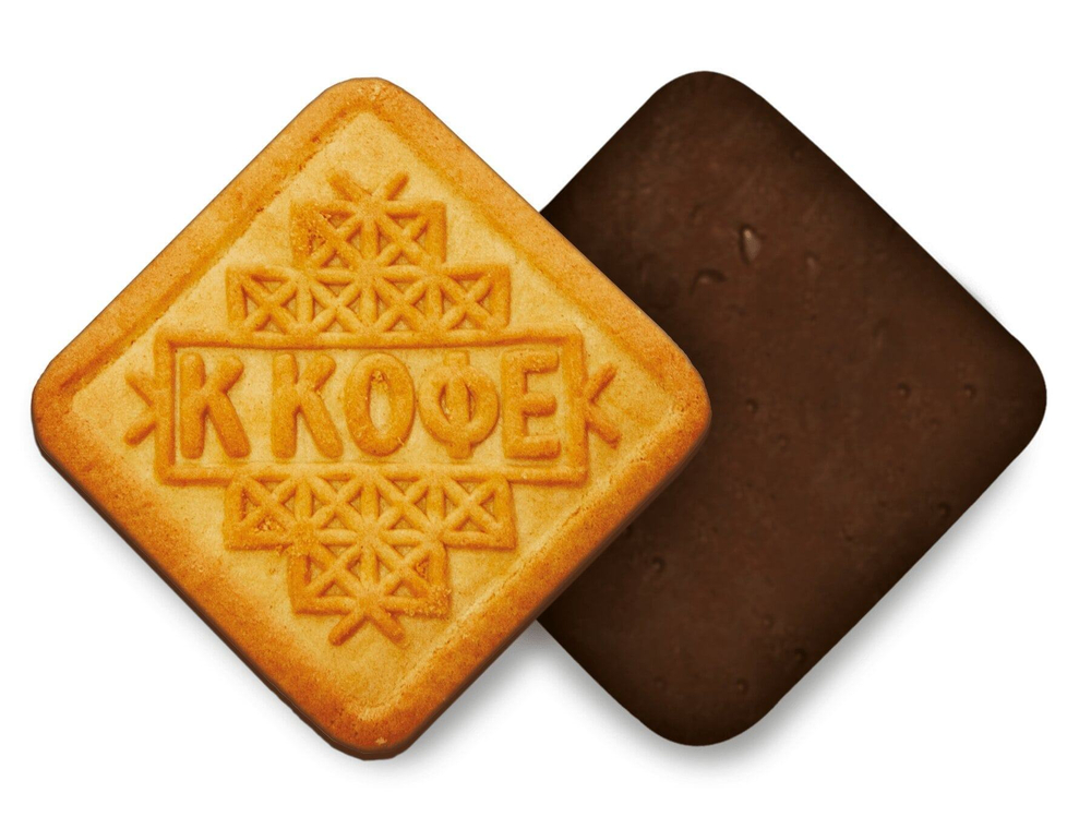 Печенье "К Кофе" глаз.ШОКОЛАД (упак. 3,5кг.)
