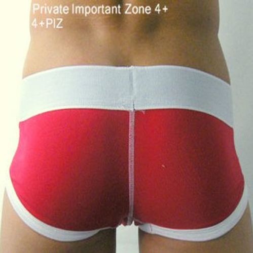 Мужские трусы хипсы 4+ Private Important Zone 365 Red Hipster