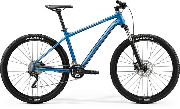 Merida Big.Seven 300 MattLightBlue GlossyBlue Silver