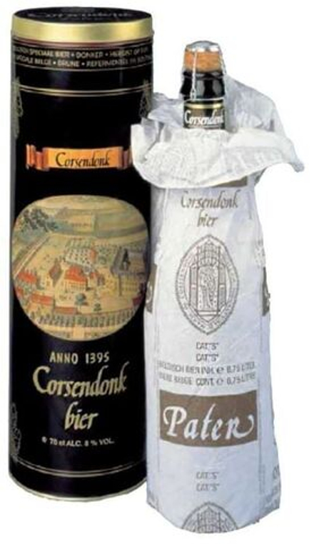 Пиво в Подарочной Упаковке Корсендонк Патер Дубль / Corsendonk Pater Dubbel 0.75л - в тубе