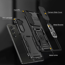 Чехол Safe Case с кольцом и защитой камеры для Samsung Galaxy Z Fold 6