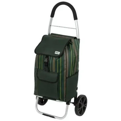 Тележка с сумкой "Dark green", 35 кг