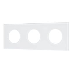 Рамка стеклянная FRM-GLARE-GC-3-WH (Arlight, -) 043838