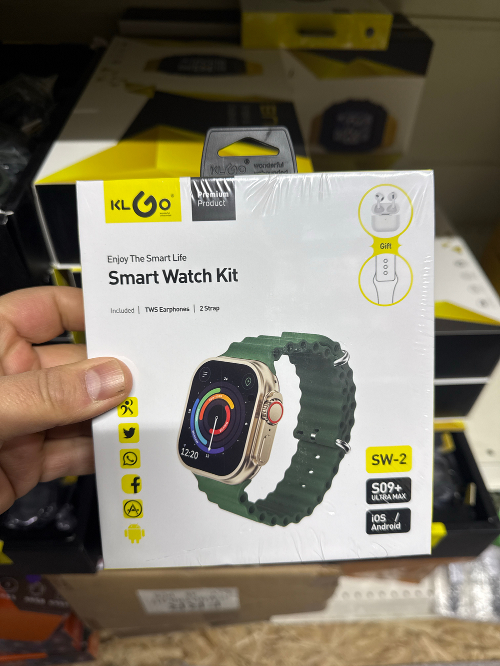смартчасы KLGO SW-2