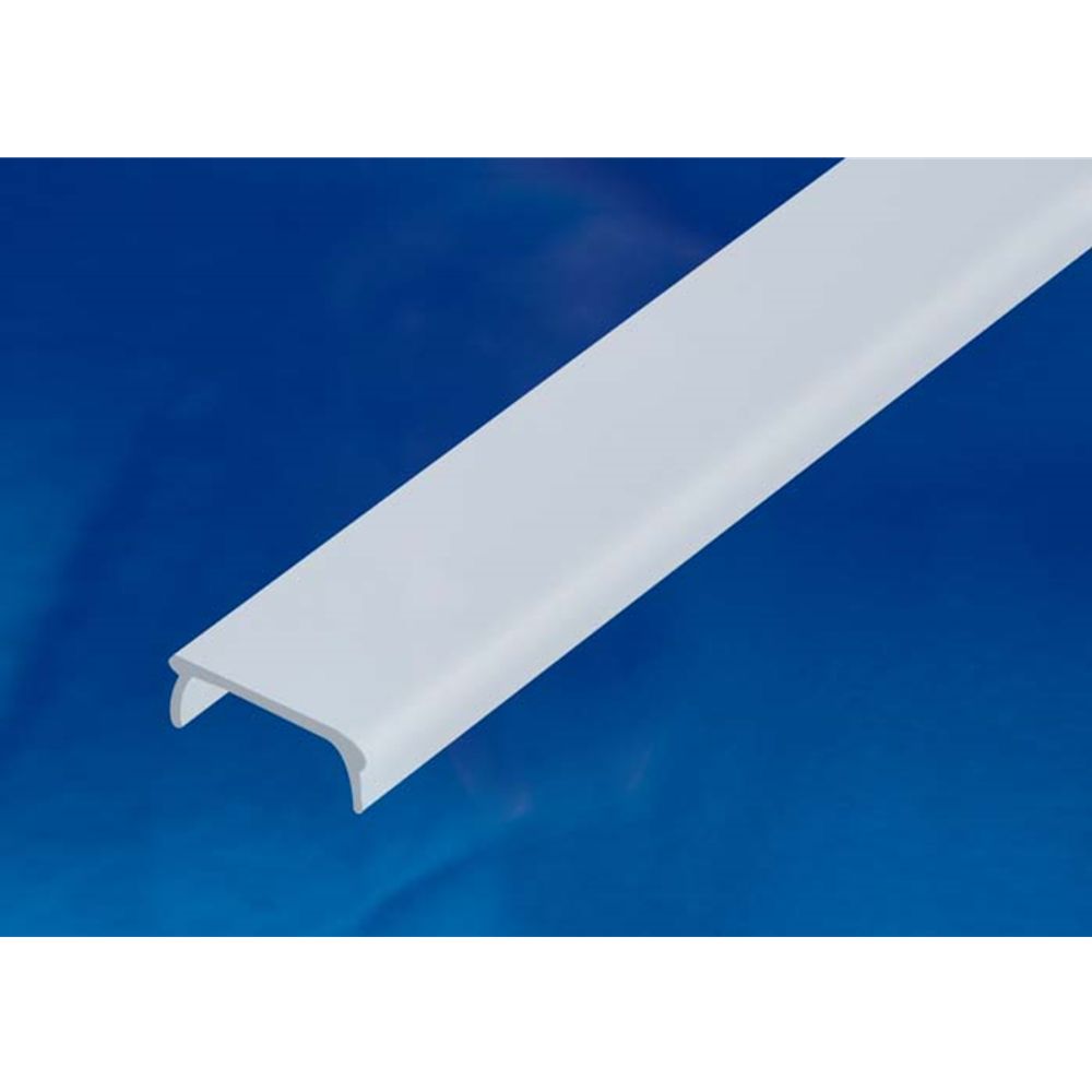 UFE-R12 FROZEN 200 POLYBAG Матовый рассеиватель для алюминиевого профиля, пластик. Длина 200 см. ТМ Uniel