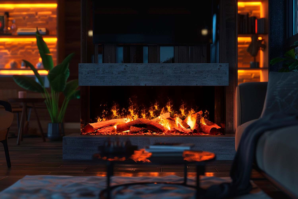 Очаг Faber Faber e-MatriX 800/1600-ST