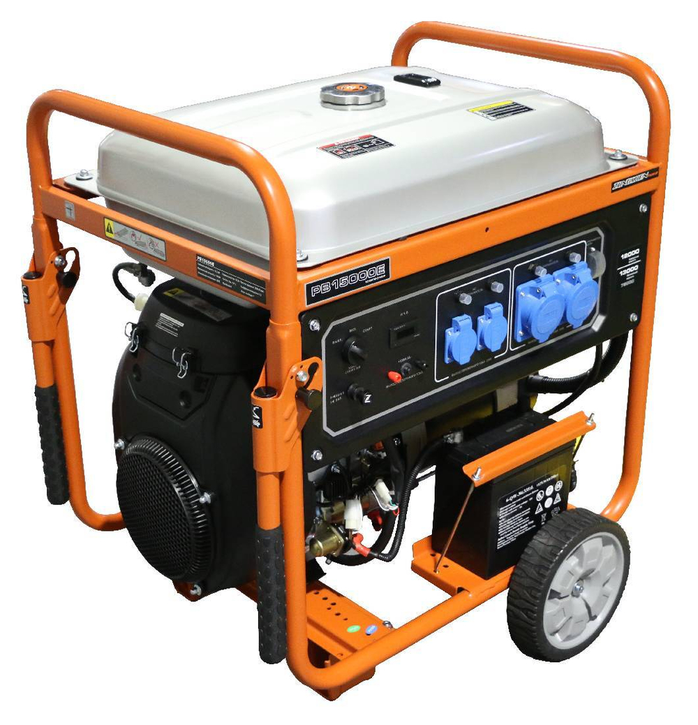 Бензиновый генератор Zongshen PB 15000 E 1T90DF150