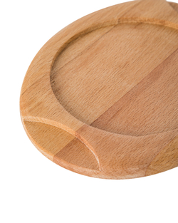 Подставка для сервировки овальная LAVA 15х18см