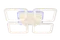 3011/4 WT+RGB (1) Люстра