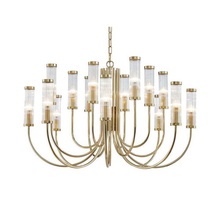 Подвесная люстра Newport 4558+4+4/C gold М0069317