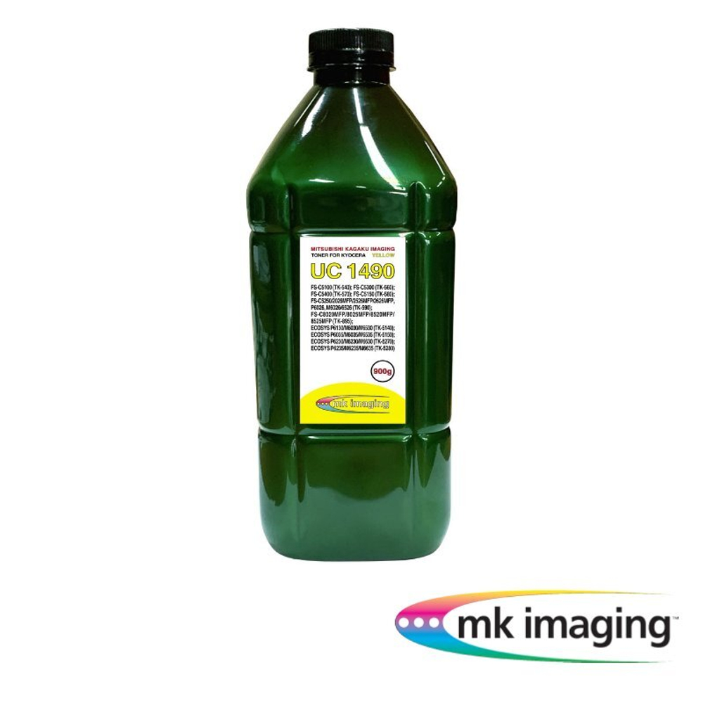 Тонер MITSUBISHI MKI тип UC 1490Y для KYOCERA Color Универсальный (900гр) желтый