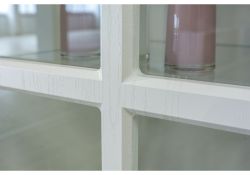 Модульная гостиная Ливерпуль белый / ясень ваниль НМ-1012-100 комплектация 4