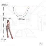 Подвесной светодиодный светильник Loft It Thread 10388A BRASS