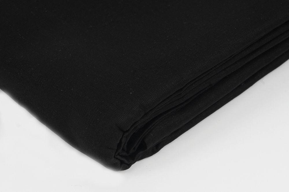 Фон тканевый FST-B36-125 BLACK черный