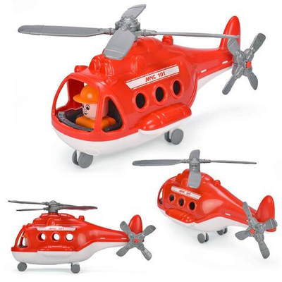 Вертолёт Пожарный "Альфа" сетка (Полесье)